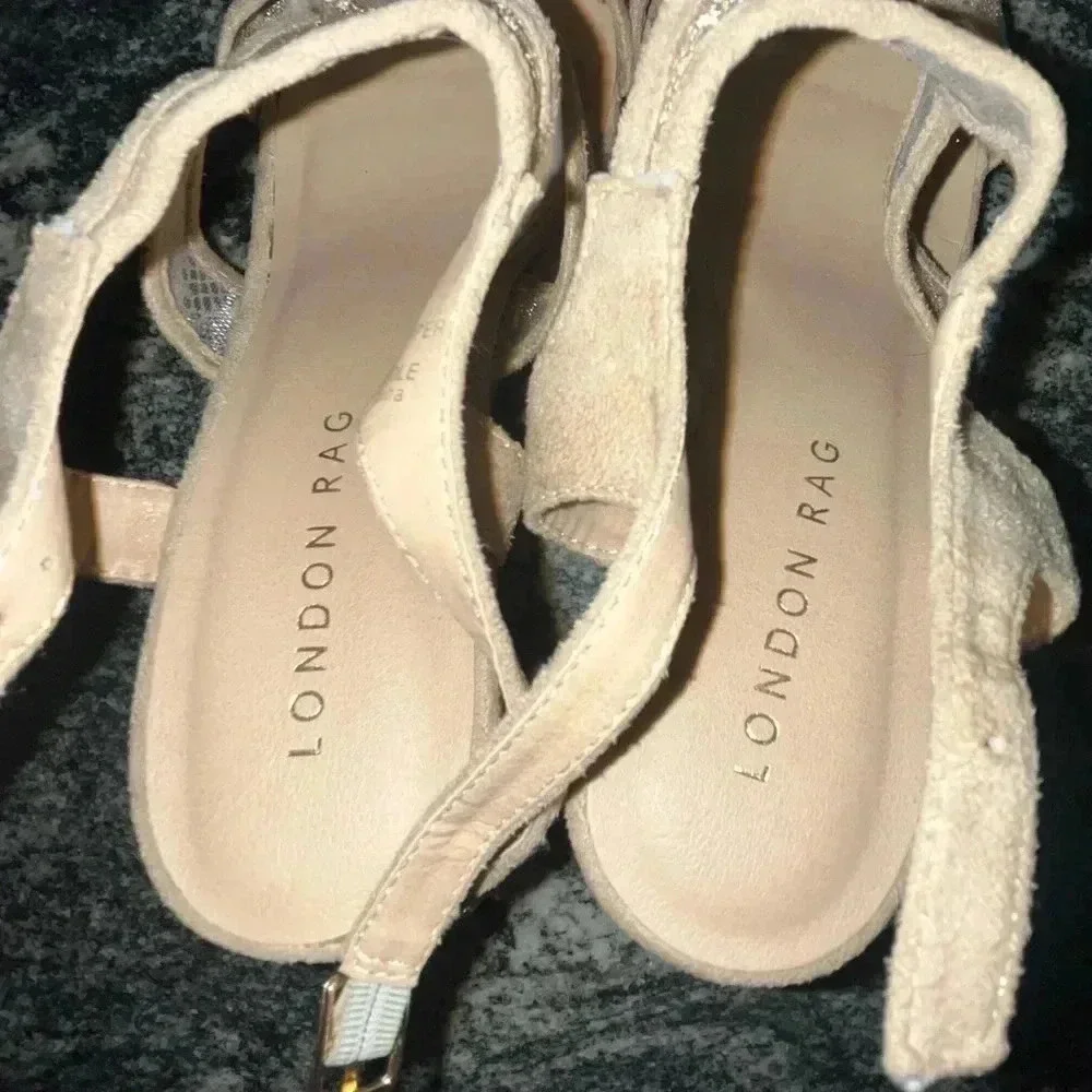 London Rag wedges size 9.5